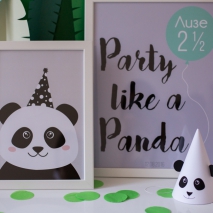 постер «панда»