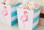 коробка для сладостей «фламинго»