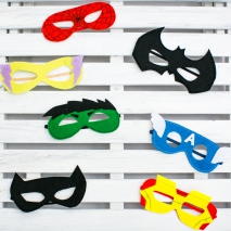 маски героев marvel от проекта «petit tutu»